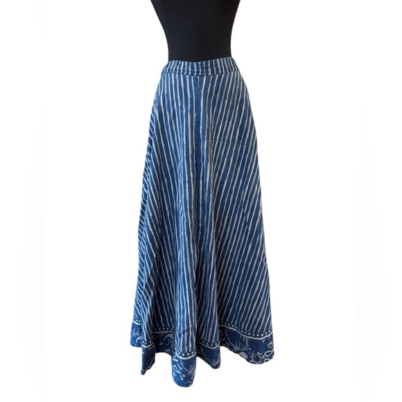 Fashion Hut Y2K Blue Striped Women's Skirt - Picture 6 of 11